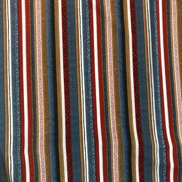 BCBGENERATION STRIPED A-LINE BACK YOKE DRESS Sz S - Picture 5 of 8